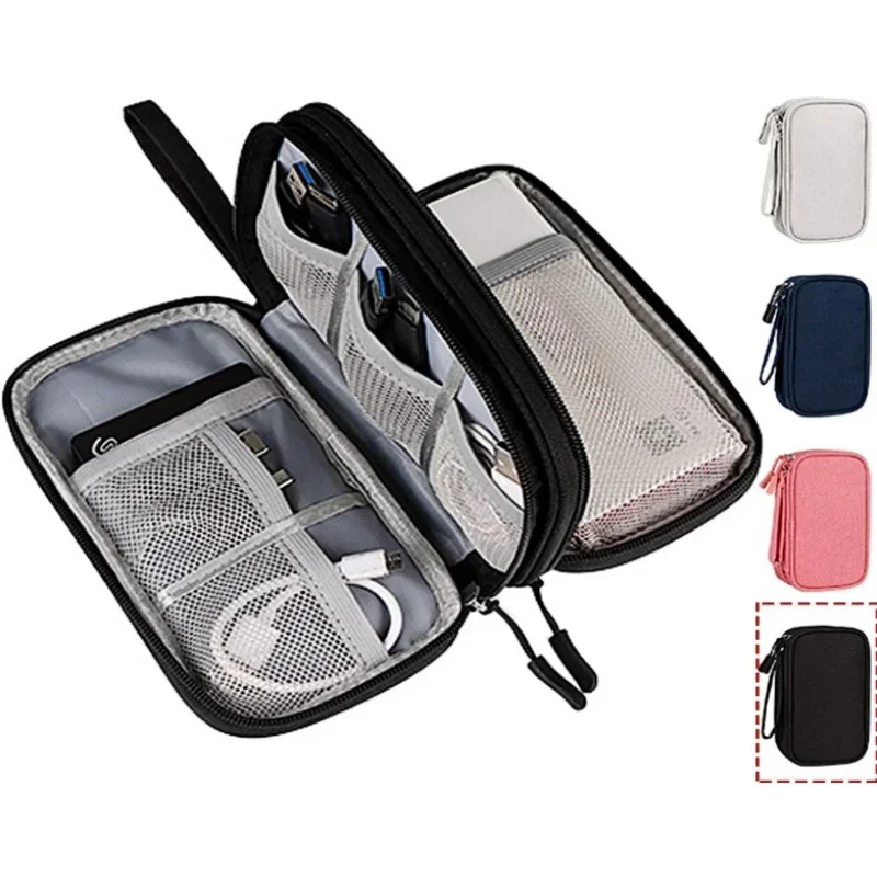 Tech Accessories Case - Seyahat Kablo Çantası Taşınabilir Dijital Depolama
