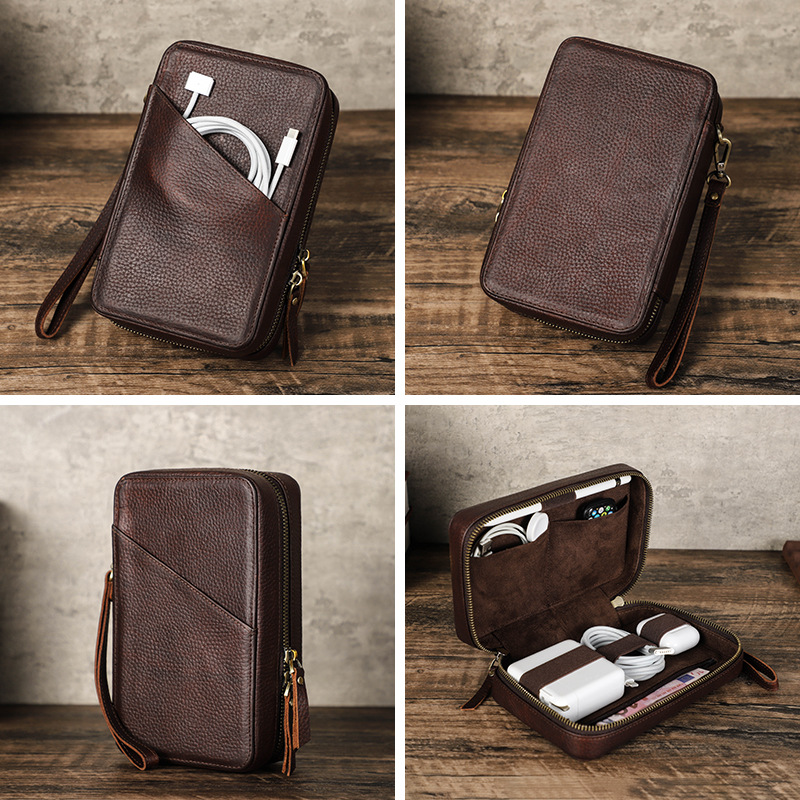 Vintage Kahverengi Hakiki Sığı - Tech Accessories Case incelemesi ve fiyatı