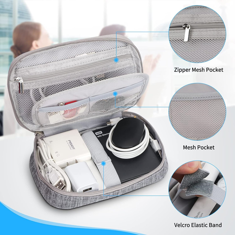 Toptan Kablo Saklama Çantası E - Tech Accessories Case incelemesi ve fiyatı