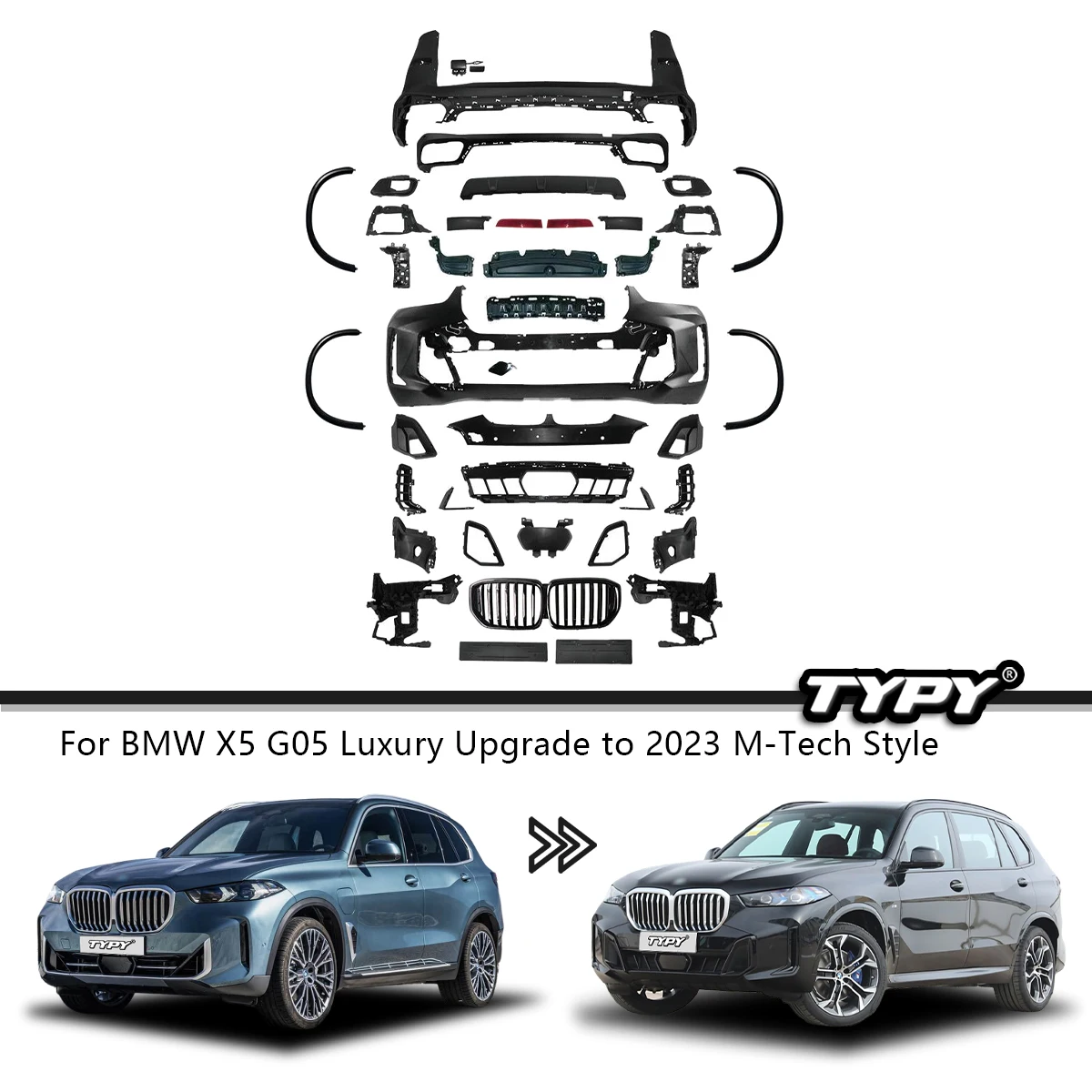 BMW X5 G05 2023 İçin Yüksek Ka - M Tech Accessories incelemesi ve fiyatı